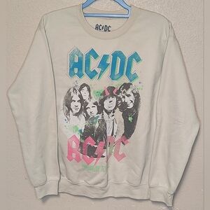 AC/DC Men's  Graphic Long Sleeved Sweatshirt Size S NWOT